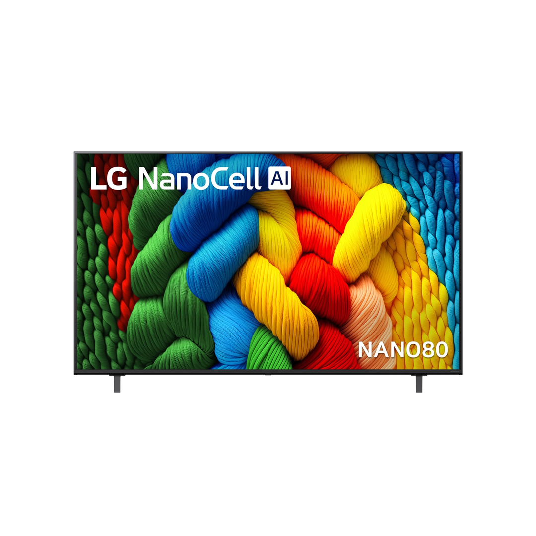 تلفزيون LG NanoCell AI NANO80 4K ذكي مقاس 65 بوصة-65NANO80A6A