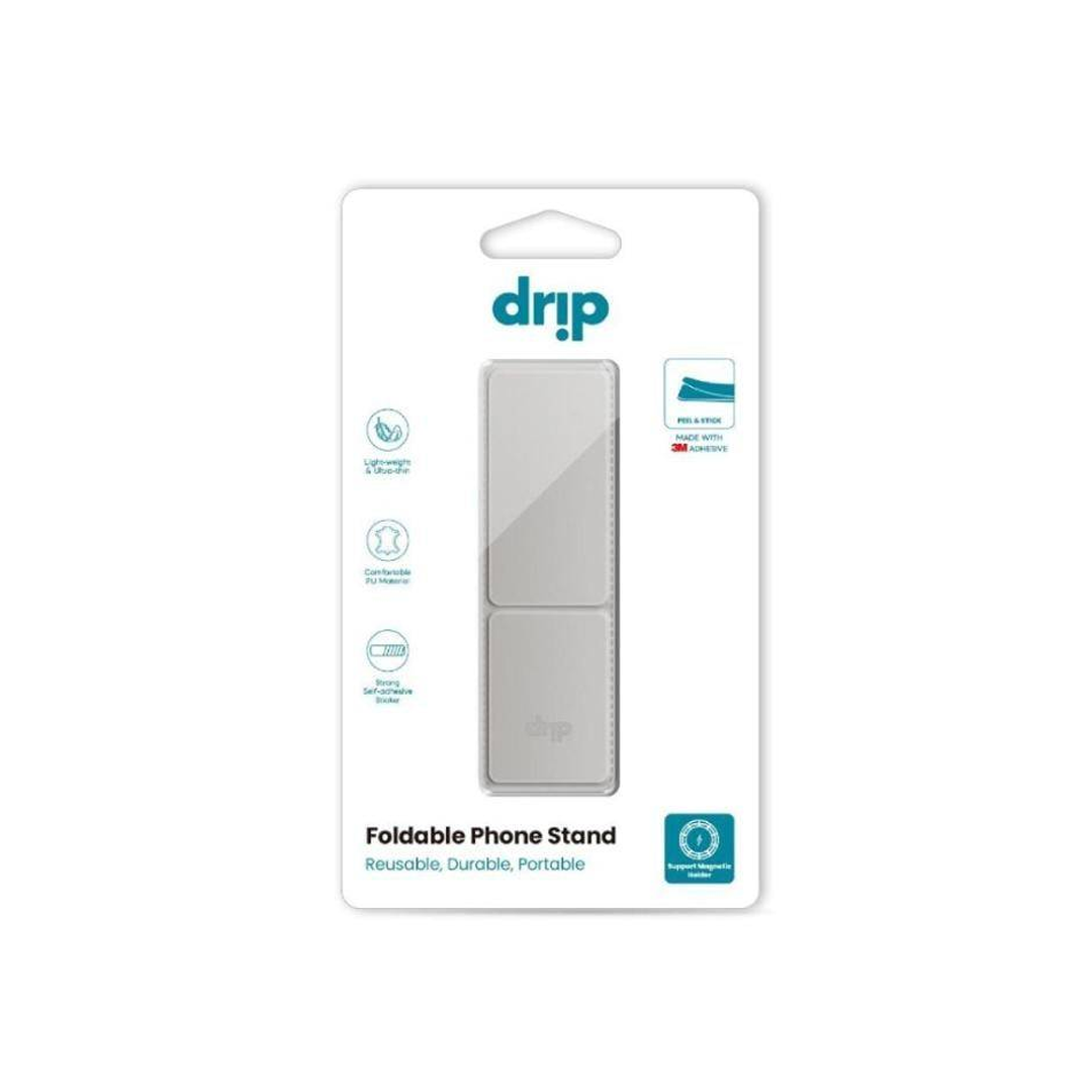 مسكة دريب Drip Foldable حامل هاتف مغناطيسي قابل للطي - رمادي-Z.22327.2683841999999285139