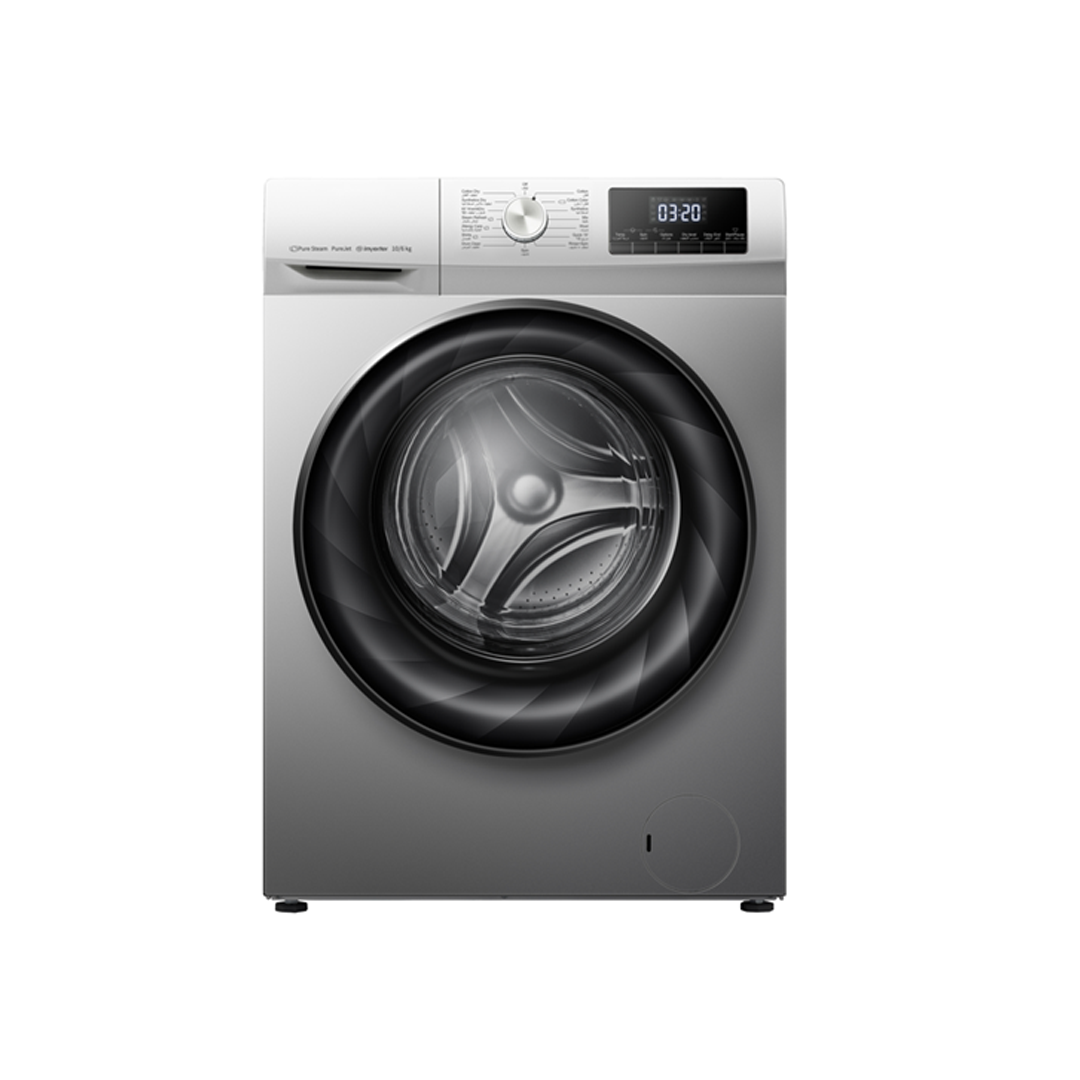 غسالة ميرال اتوماتيك مع مجفف 10/6 ك فرنت لود MFLWD10G