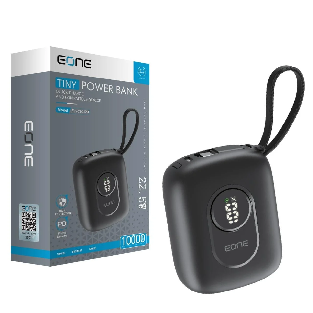 باور بانك Eone تايني 10000mAh بقوة 22.5W - شحن سريع Z.1772913889037153-PD